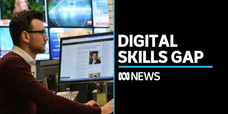 digital skills gap abc news splash screen